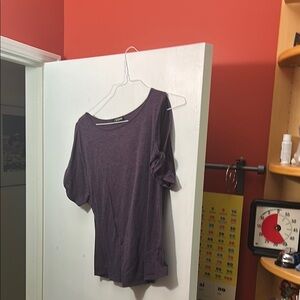 Purple Women's Top by Express